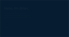 Desktop Screenshot of brianrumble.com